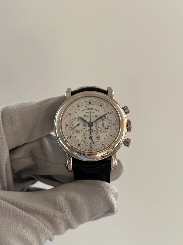 Franck Muller Master Calendar Chronograph White Gold